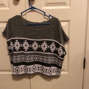 Cropped sweater